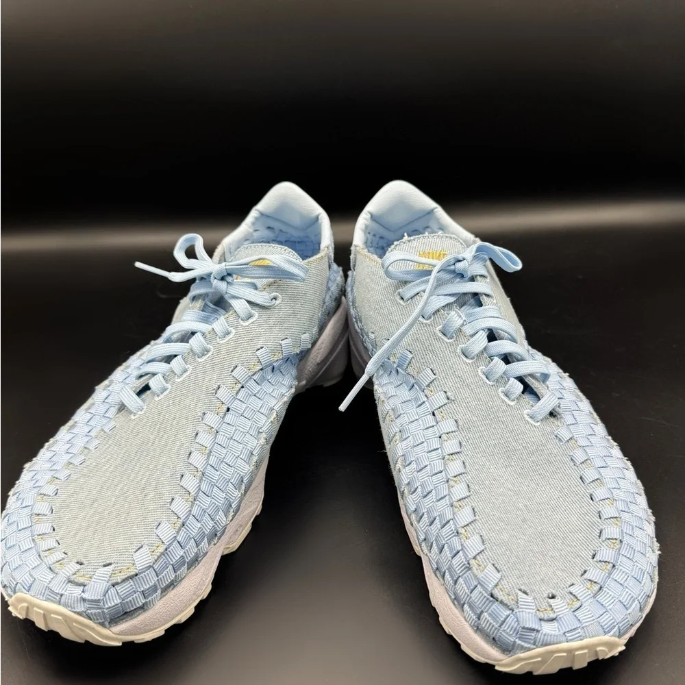 Nike Air Footscape Woven Ice Blue Sneakers Men’s 11.5 FV6103-400